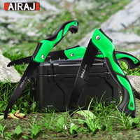 AIRAJ 1pc Extended Multi-functional Hand Saw, Woodworking Portable Steel Saw, Outdoor Tree And Camping Hand Saw