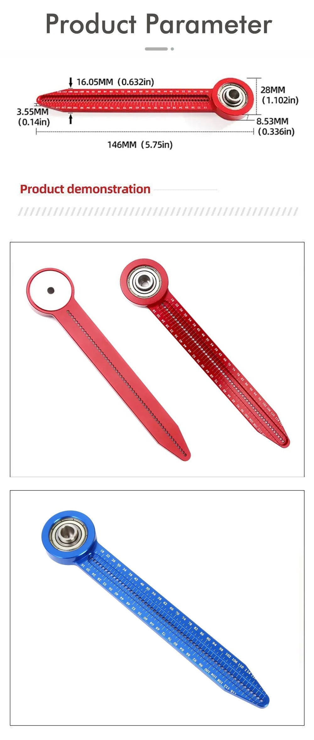 Woodworking Scribe Gauge | Precision Marking & Drawing Tool