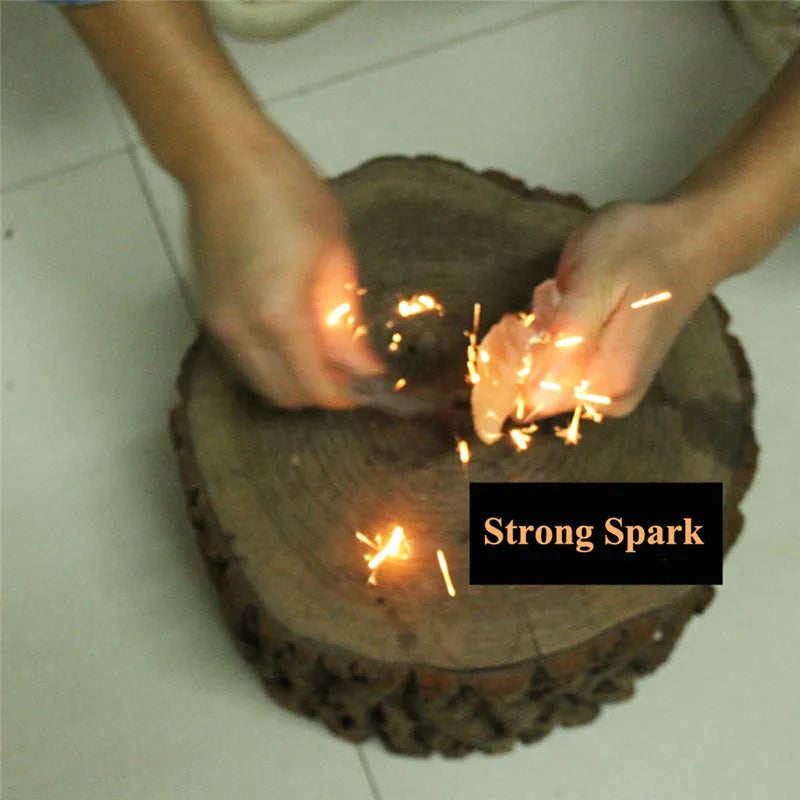 High Carbon Steel Flint Fire Starter | Outdoor Survival & Camping Tool