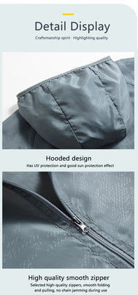 Unisex Waterproof Hiking Jacket | Quick-Dry Windbreaker