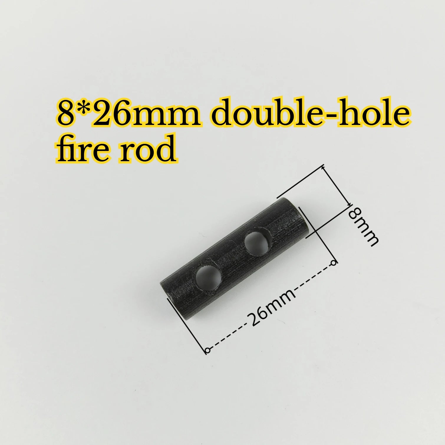 3K Carbon Fiber Handle Outdoor Emergency Survival Camping Roller Flint High Purity Portable Lightweight Fire Stick Equipment
