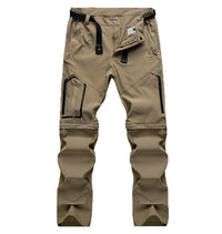 Men’s Convertible Cargo Tactical Pants | Water-Resistant Hiking & Outdoor Pants