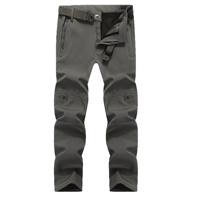 TRVLWEGO Men’s Winter Softshell Pants | Waterproof Hiking & Outdoor Pants