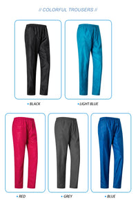 JNLN Men Women Waterproof Hiking Pants Camping Trekking Climbing Rain Pants Unisex Outdoor Sports Quick Dry Mountain Trousers