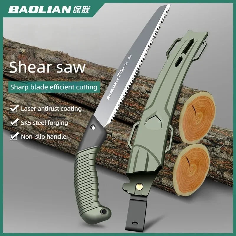 Folding Hand Saw | Outdoor Wood Cutting Tool