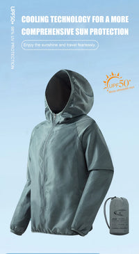 Unisex Waterproof Hiking Jacket | Quick-Dry Windbreaker