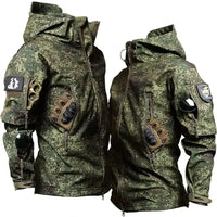 Men’s Military Tactical Jacket & Pants Set | Waterproof Hiking & Outdoor Suit