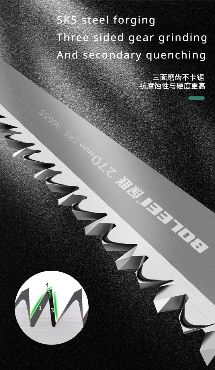 Folding Hand Saw | Outdoor Wood Cutting Tool