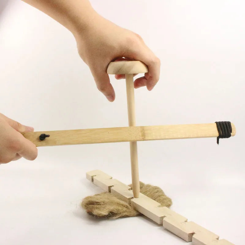 Bow Drill Kit Fire Starter | Primitive Wood Survival Tool