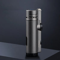 4-Flame Jet Torch Windproof Cigar Lighter | Metal Butane Lighter