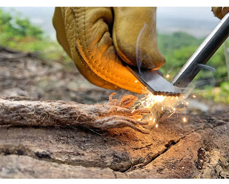 Windproof Waterproof Flint Fire Starter | Outdoor Survival Fire Stick