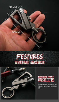 Match Kerosene Lighter | Multi-Functional Waterproof Keychain