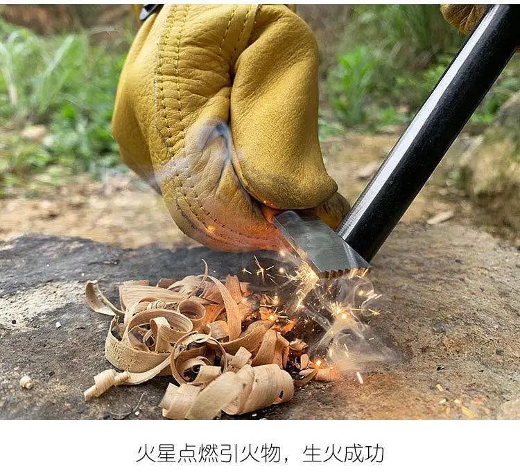 Magnesium Fire Starter Kit | Flint & Ferro Rod Survival Fire Tool