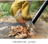 Magnesium Fire Starter Kit | Flint & Ferro Rod Survival Fire Tool