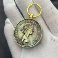 Retro Coin Kerosene Torch Lighter | Mini Portable Keychain Cigarette Lighter