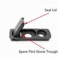 Flint Stone & Cotton Wick Replacement Set | Oil/Kerosene Lighters