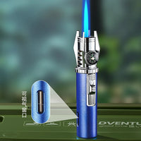 Windproof Emergency Lighter Gun with Compass | Survival Fire Starter