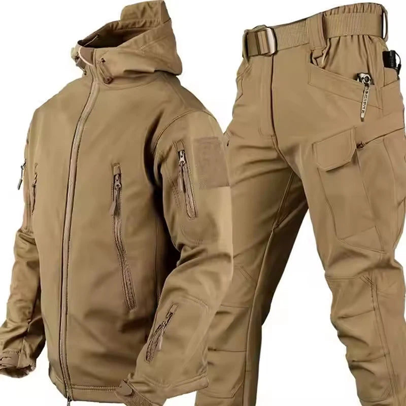 Men’s Tactical Jacket & Pant Suit | Waterproof Combat Uniform