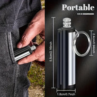 Permanent Match Lighter | Waterproof Keychain Fire Starter | Outdoor Adventure Tool