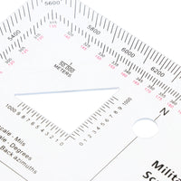 Military Map Navigation Scale | 1:25,000 / 1:50,000 / 1:100,000 / 1:250,000