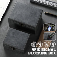 Faraday Key Fob Protector Box | Retro RFID Signal Blocking Car Box