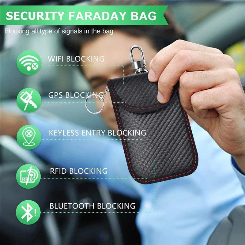 Protection Car Key Box & 2 Faraday Bags | Keyless Go Protection