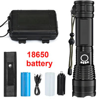 Rechargeable LED Torch | Super Bright Tactical Flashlight
