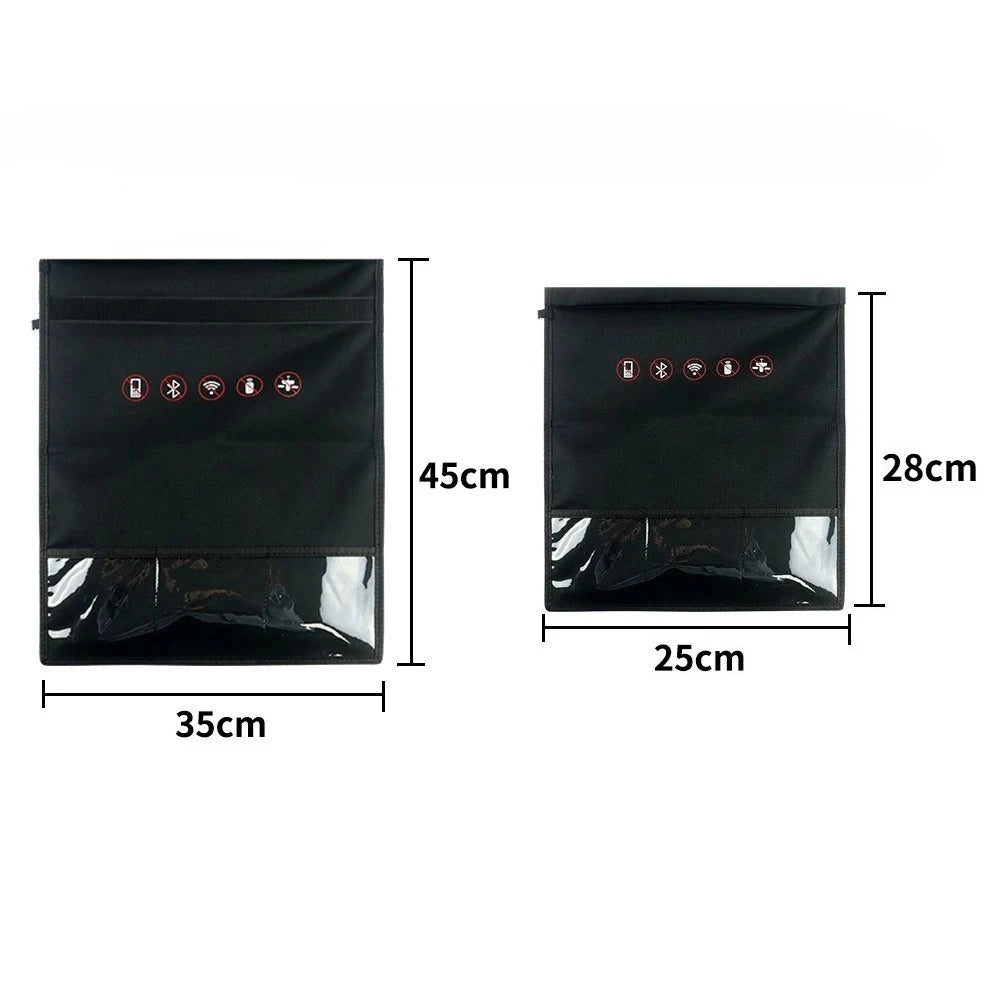 Signal Blocker Faraday Bag | RFID Signal Shielding Pouch