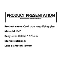 Outdoor Solar Fire Starter Card | Fresnel Lens Survival Tool