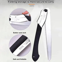 Folding Hand Saw | Portable Tree & Branch Cutting Tool