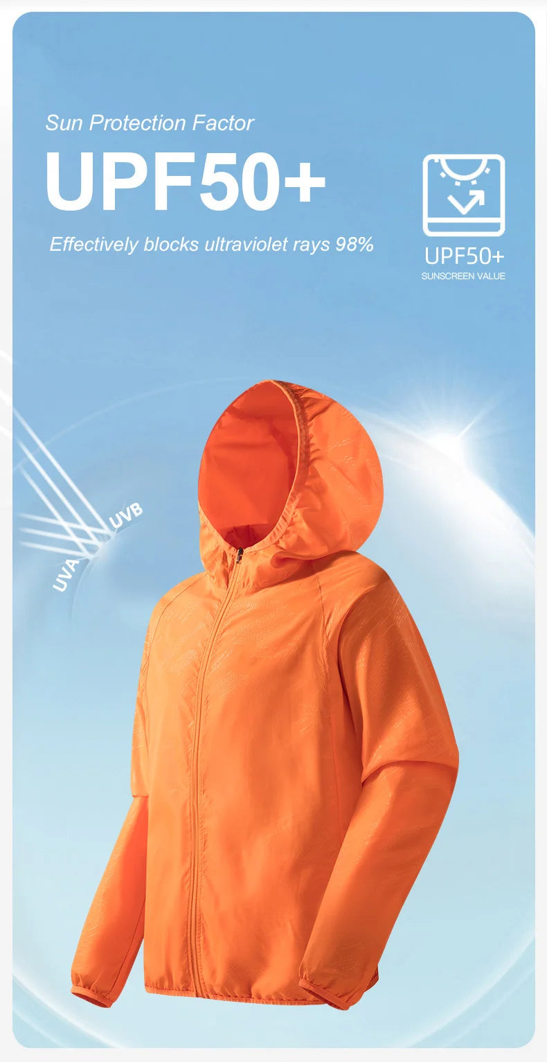 Unisex Waterproof Hiking Jacket | Quick-Dry Windbreaker