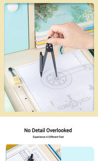 Deli Compass Set | Multifunctional Drawing & Ruler Kit