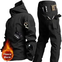 Men’s Military Tactical Jacket & Pants Set | Waterproof Hiking & Outdoor Suit