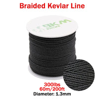 9KM DWLIFE Kevlar Cord | High-Strength Braided Rope