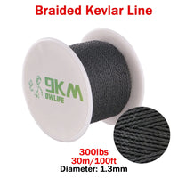 9KM Kevlar Cord |High Strength, Flame-Resistant, Braided Outdoor Line