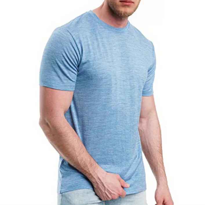 Men’s Merino Wool Tee  | Lightweight Short Sleeve Base Layer
