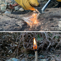 Windproof Waterproof Flint Fire Starter | Outdoor Survival Fire Stick