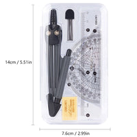 Deli Compass Set | Multifunctional Drawing & Ruler Kit