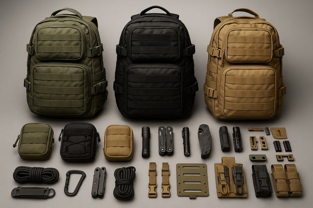 backpacks, and load out gear