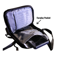 Faraday Cross Body Bag Gen II | EMF Blocking Tactical Sling with RFID Protection