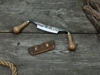 Curved Draw Knife (Push/Pull Shave), 10.5 cm (4.1 inch) Cutting Edge