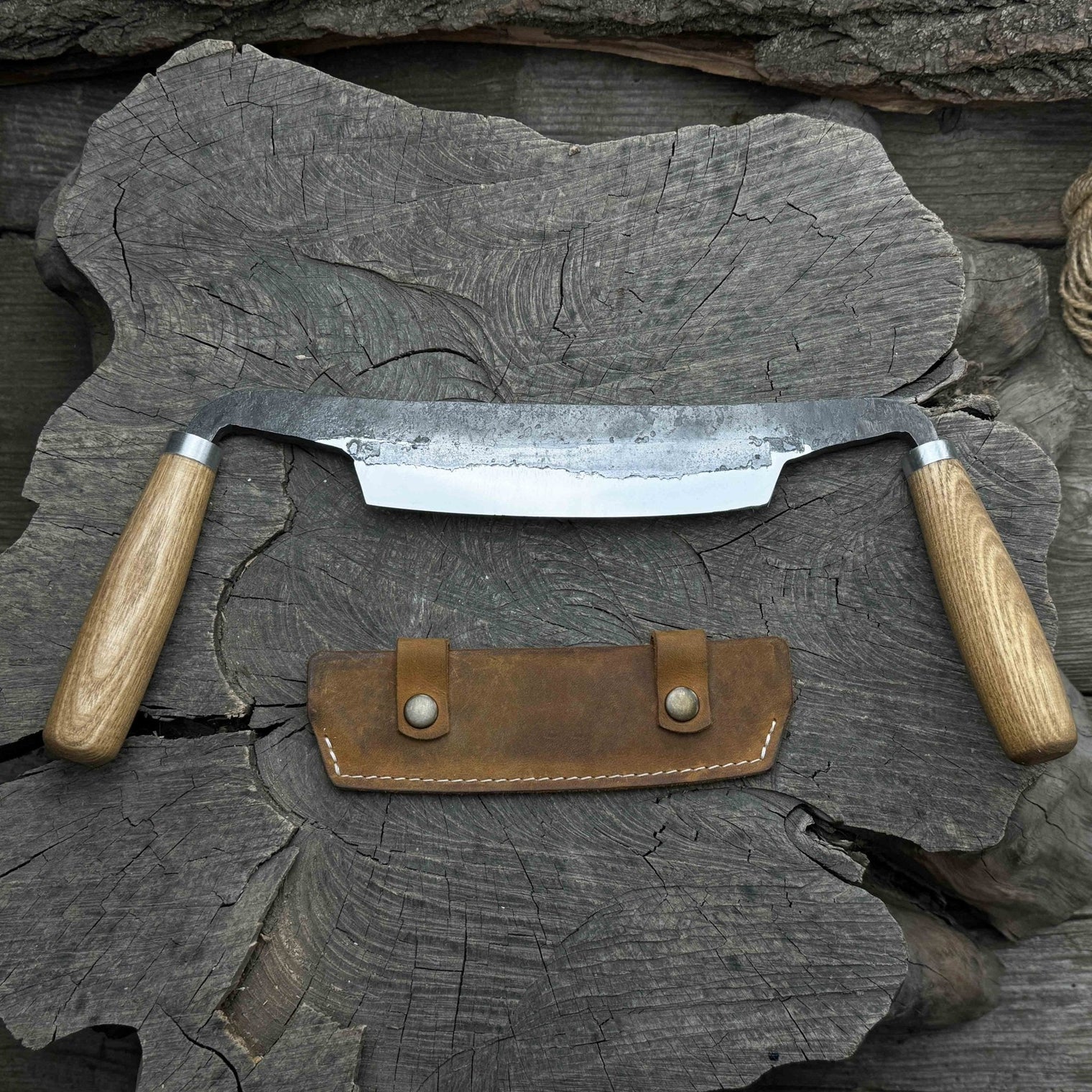 Curved Drawknife (Push/Pull), 14.5 cm (5.7 inches)