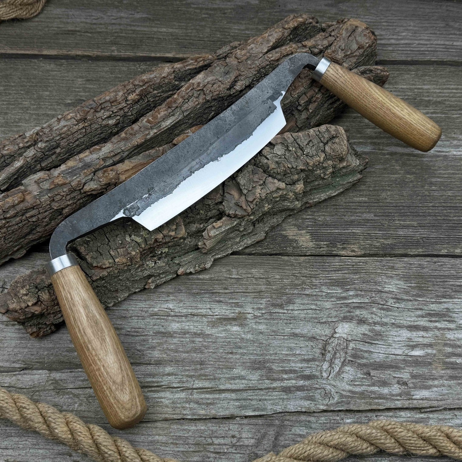 Curved Drawknife (Push/Pull), 14.5 cm (5.7 inches)