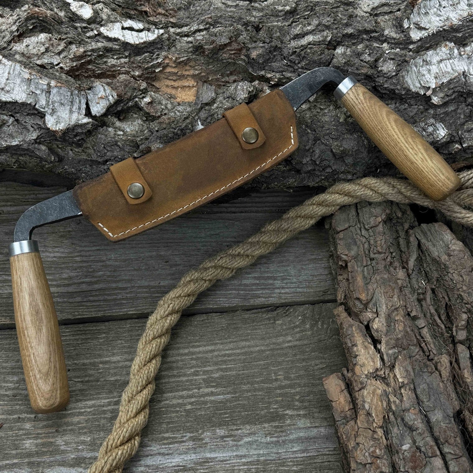 Curved Drawknife (Push/Pull), 14.5 cm (5.7 inches)