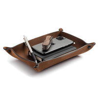 Full Grain Leather Valet Tray / Charging Station