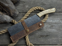 Hand-Forged Bushcraft Knife, 20.5 cm (8.07 inches)