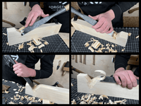 Carpenters Slick Chisel, 20 - 100 mm (0.8 - 3.9 inches)