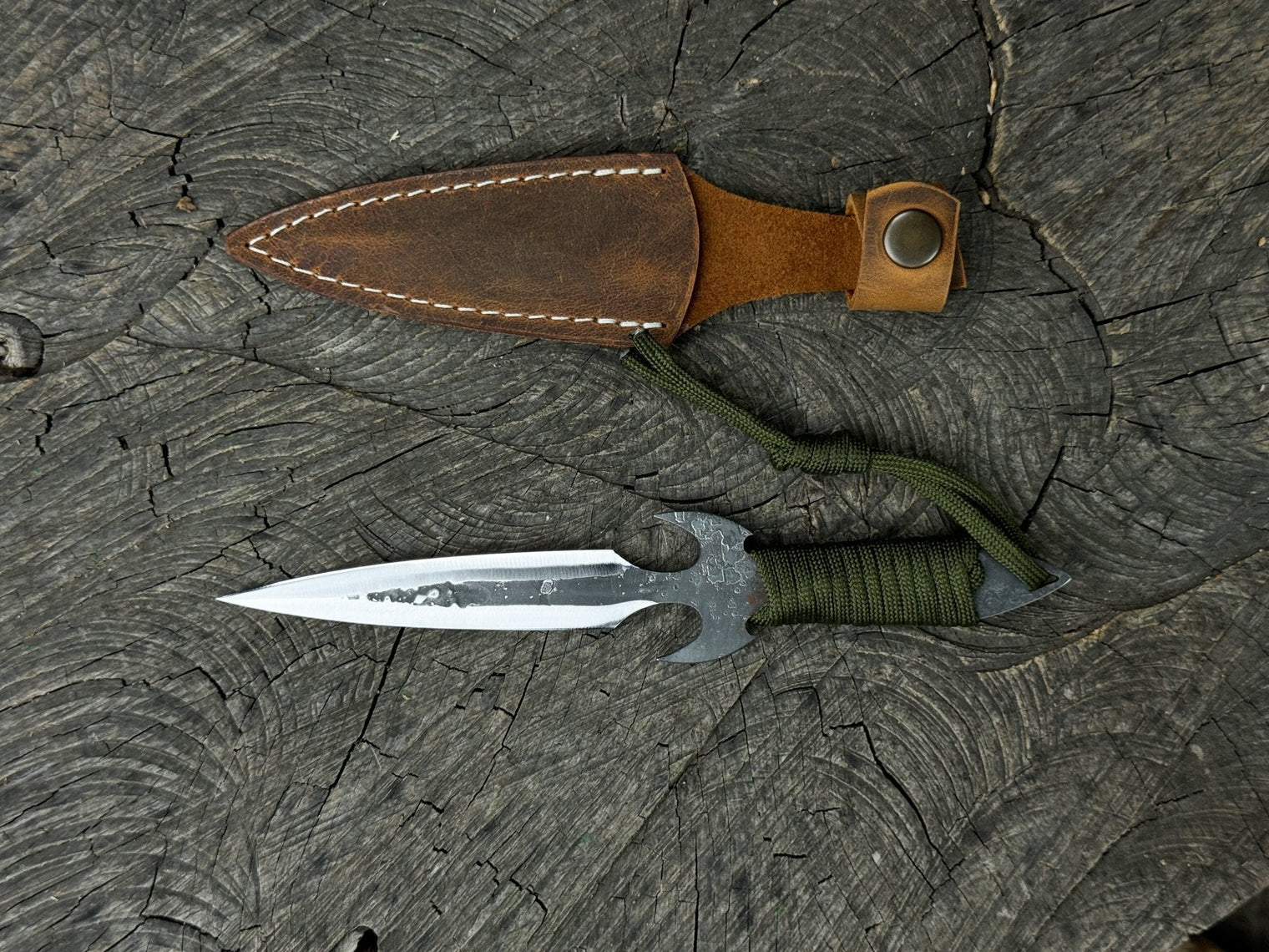 Hand-Forged Throwing Knife, 19 cm (7.48 inches)