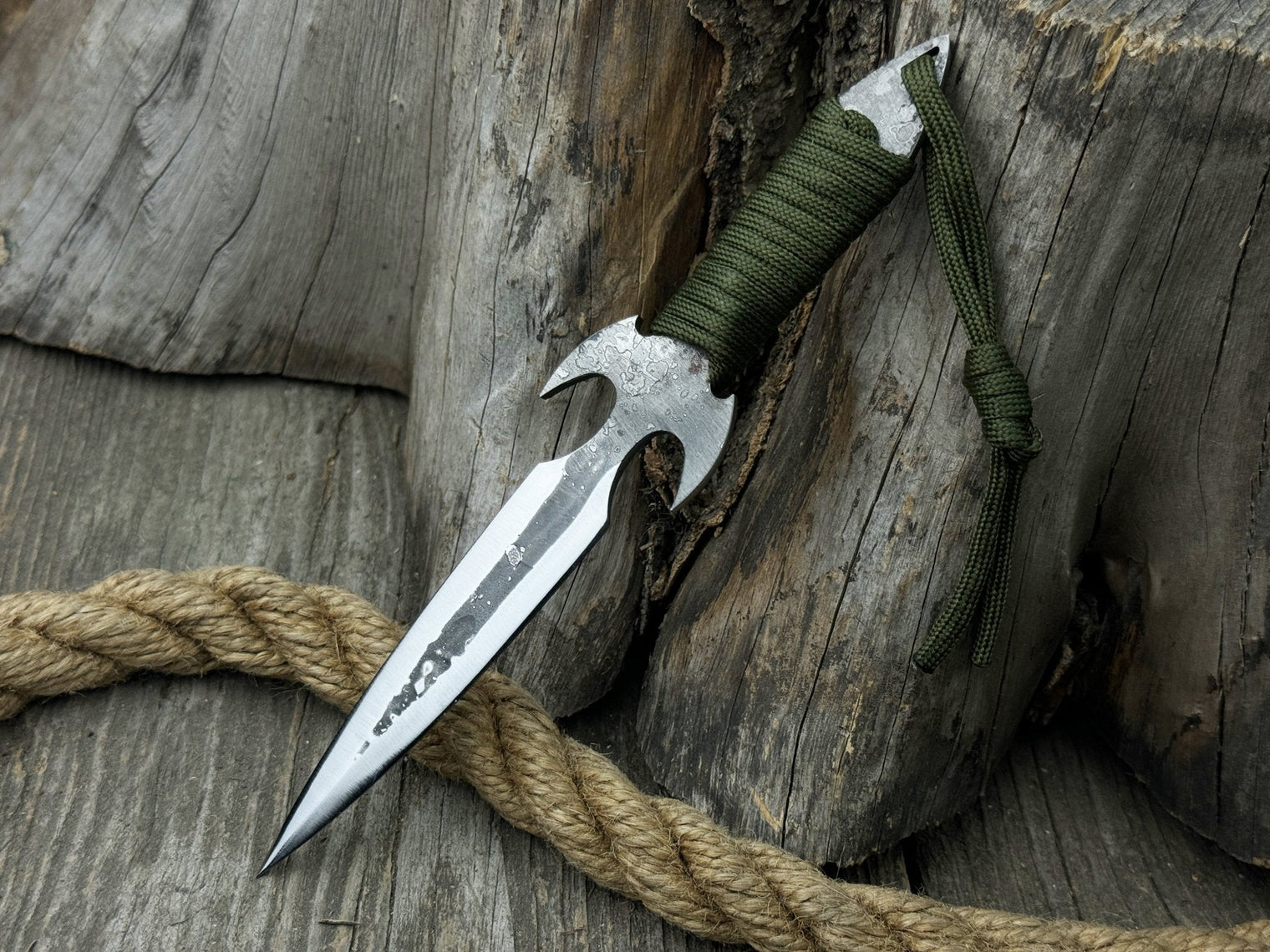 Hand-Forged Throwing Knife, 19 cm (7.48 inches)