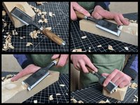 Wood Carving Chisel, 10 - 50 mm (0.39 - 1.97 inches)